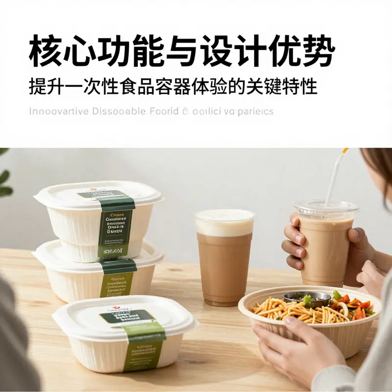A variety of disposable food containers illustrating the diversity in materials and designs available for food service.