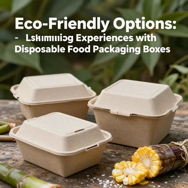 Diverse paperboard food boxes showcasing their versatility for various cuisines.