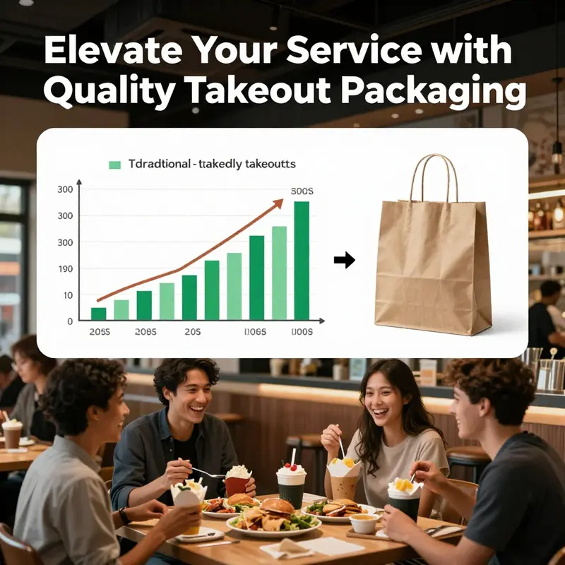 Takeout bags designed to ensure food safety and quality.
