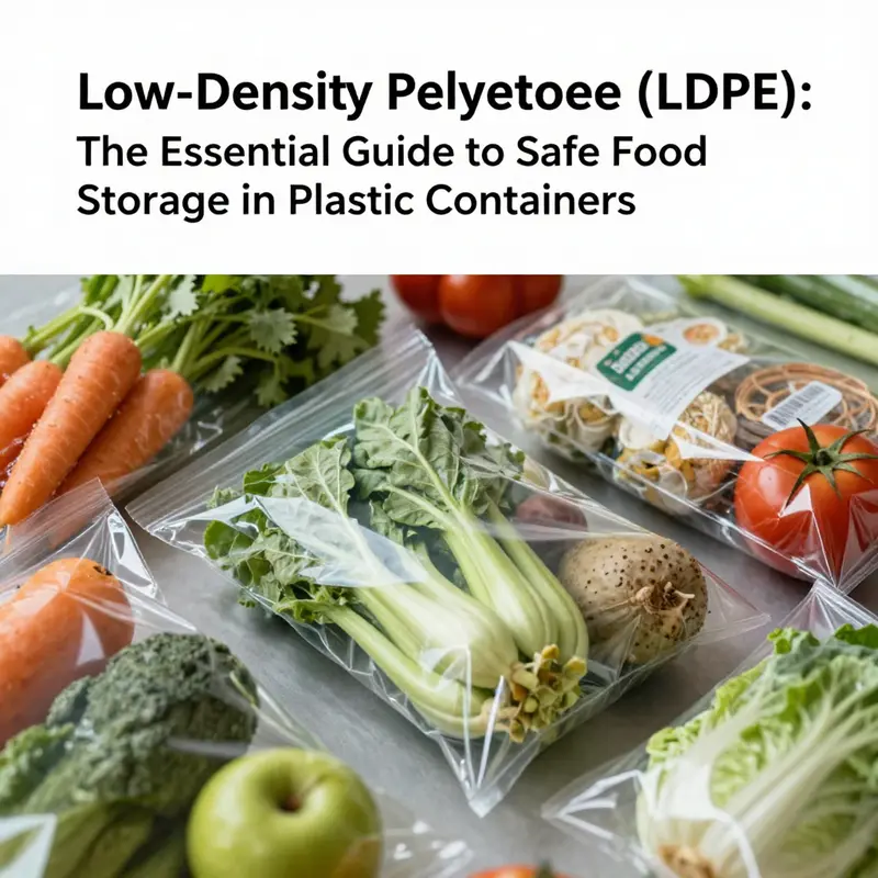 Polypropylene containers showcasing fresh ingredients, highlighting their suitability for food storage.