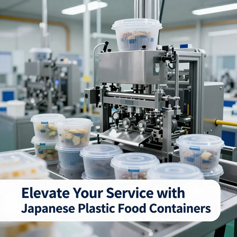 A collection of Japanese plastic food containers highlighting diverse designs and functional features.