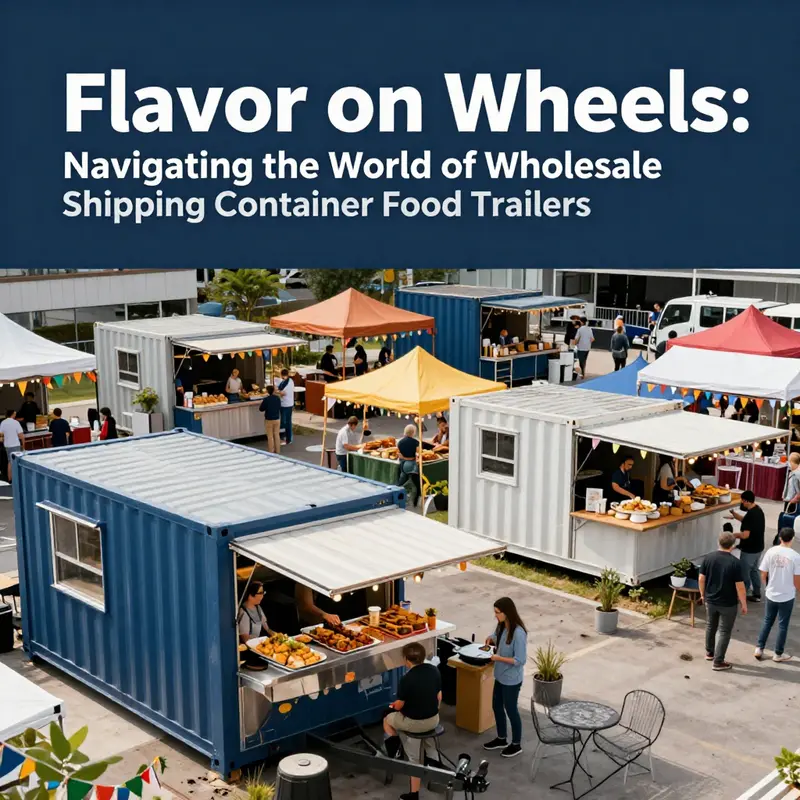 An inside view of a fully equipped shipping container food trailer ready for action.