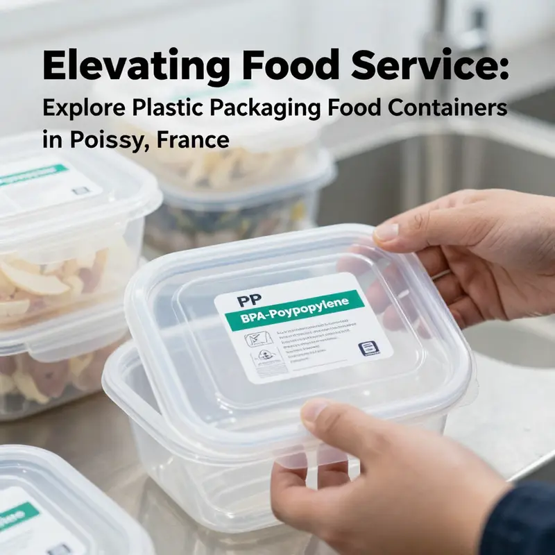 BPA-free PP containers highlighting safety certifications in a kitchen environment.