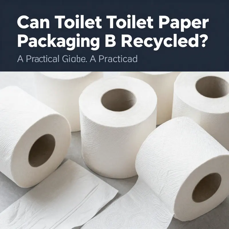 Overview of materials used in toilet paper packaging and their recyclability.