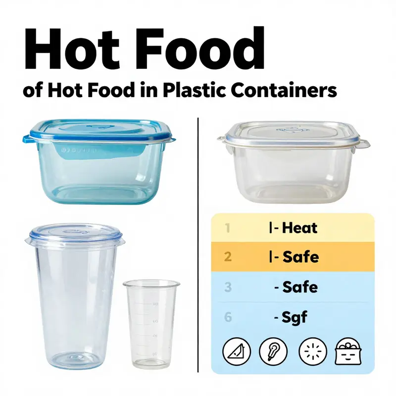 The interaction of heat from hot food with plastic containers raises concerning chemical leaching risks.