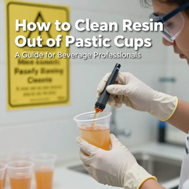 Effective techniques for rinsing uncured resin from plastic cups.