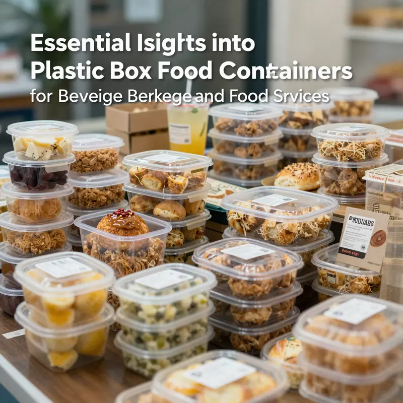 Different types of plastic food containers highlighting materials used in construction.