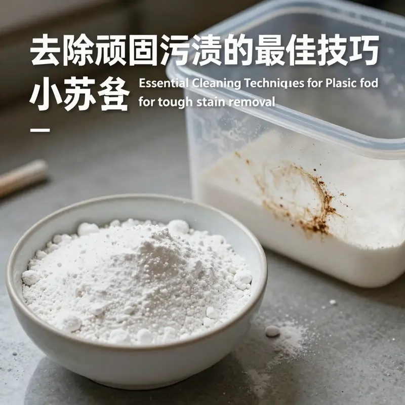 Demonstrating the correct method of cleaning plastic food containers using warm water and mild detergent.