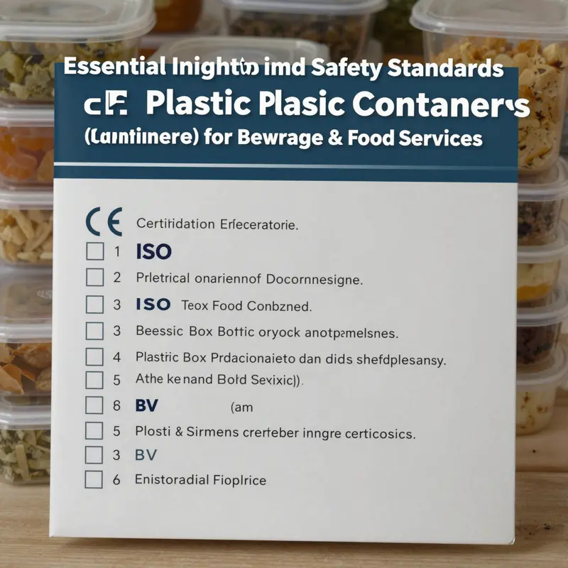 Different types of plastic food containers highlighting materials used in construction.