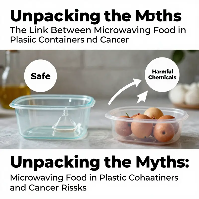 The rise of plastic containers in microwaving food amidst health considerations.