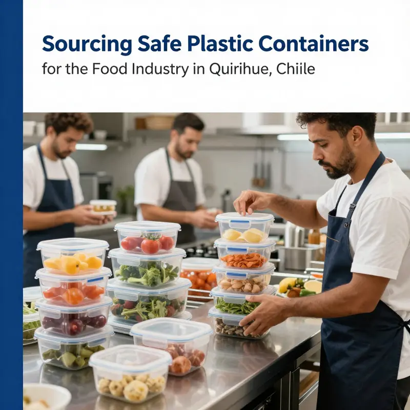 An insightful look at food-safe plastic containers available in Quirihue.