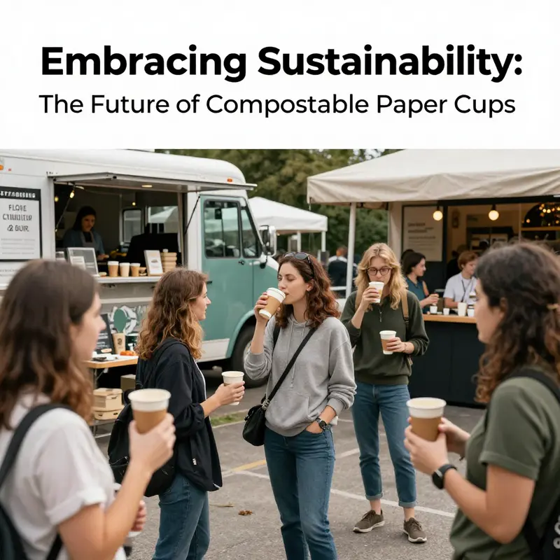 The inner workings of a compostable paper cup demonstrating its eco-friendly materials.