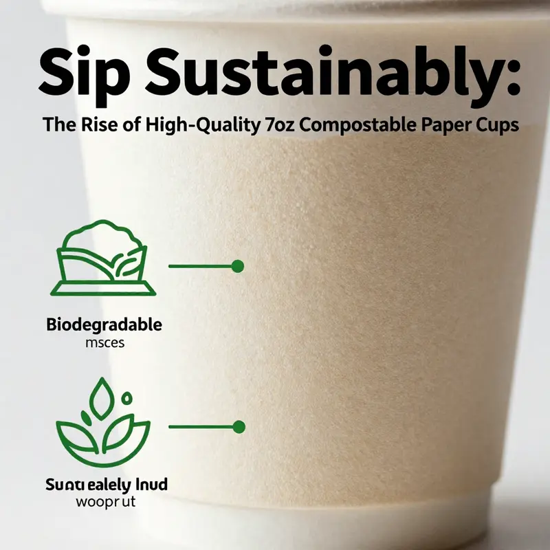 Understanding the materials that make high-quality compostable cups a sustainable choice.