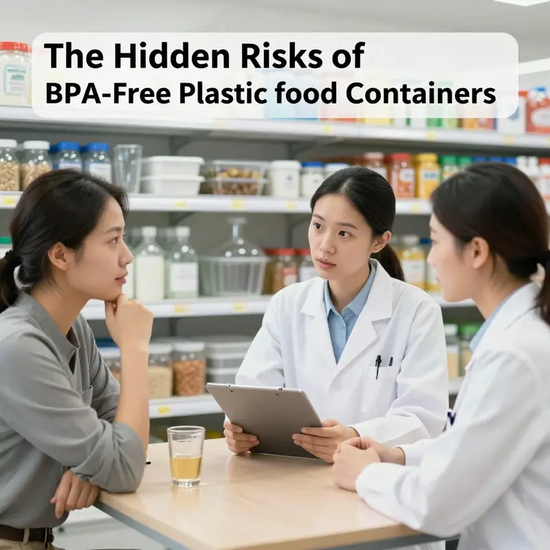 Assessing the safety of BPA-free containers amidst prevalent health misconceptions.