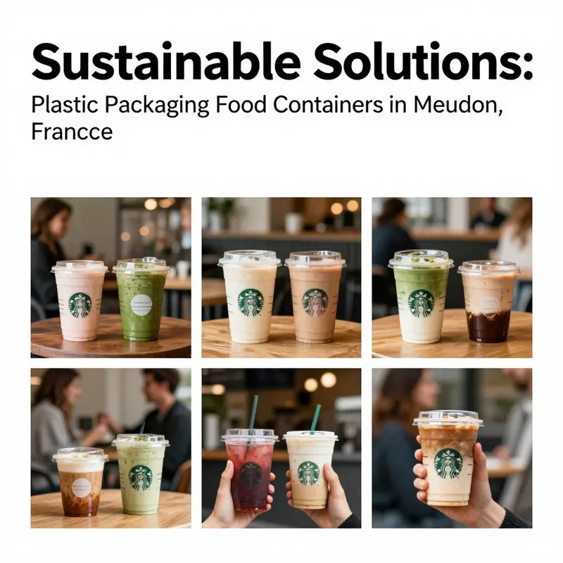 The vibrant market of Meudon, where plastic packaging food containers serve the bustling food culture.