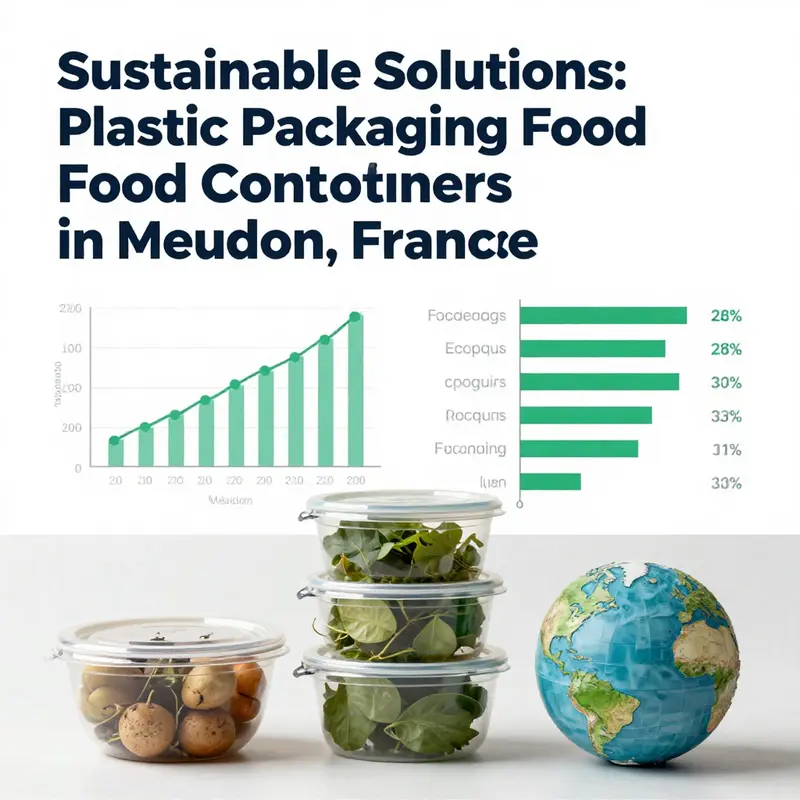 The vibrant market of Meudon, where plastic packaging food containers serve the bustling food culture.