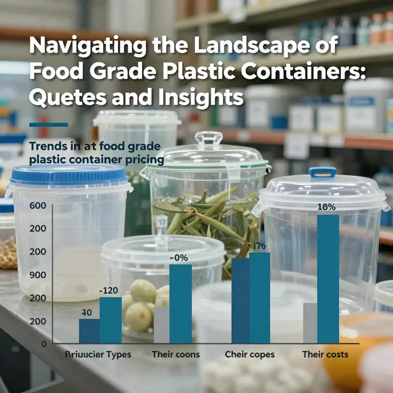 An assortment of food grade plastic containers illustrating different types suitable for various culinary uses.