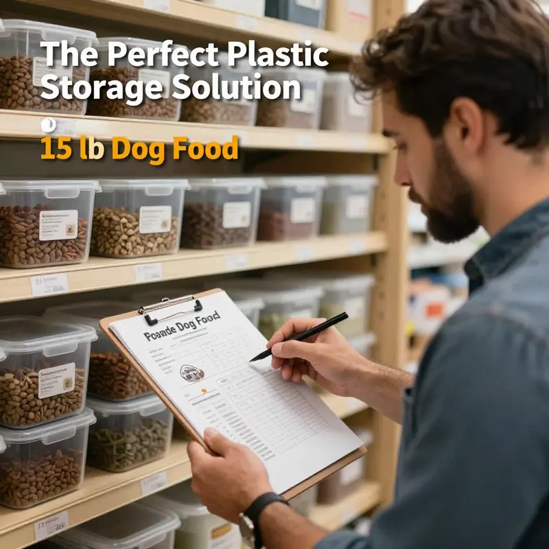 The Gamma2 Vittles Vault – a stylish and practical dog food storage solution.