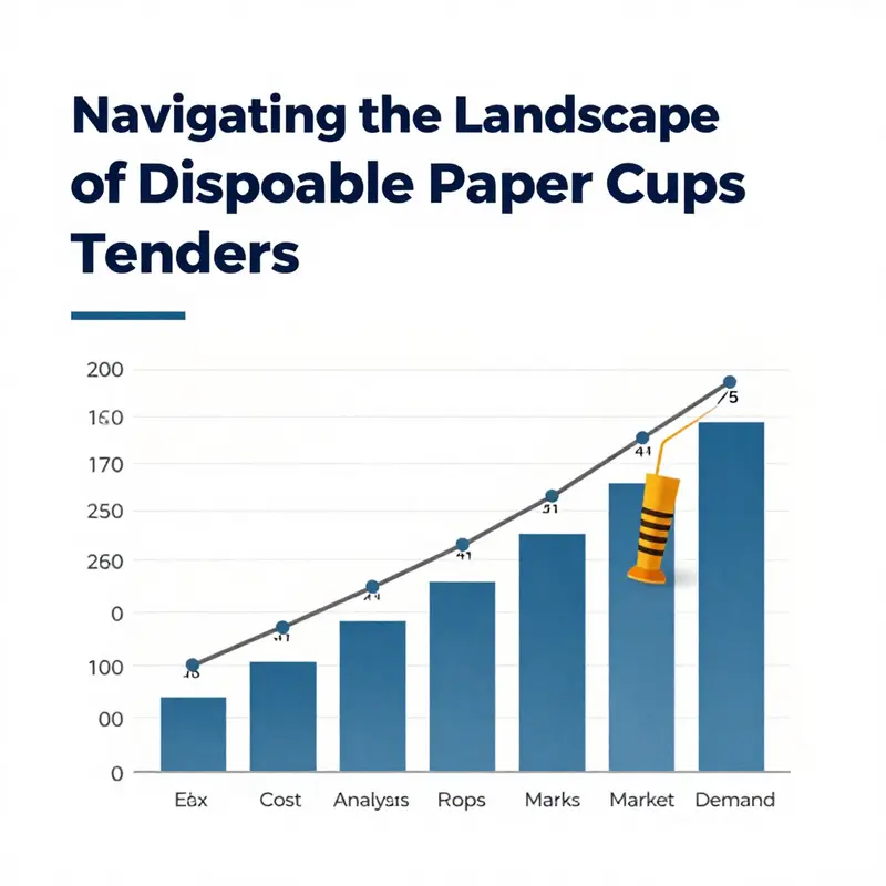 A vibrant array of disposable paper cups reflecting current design and usage trends.