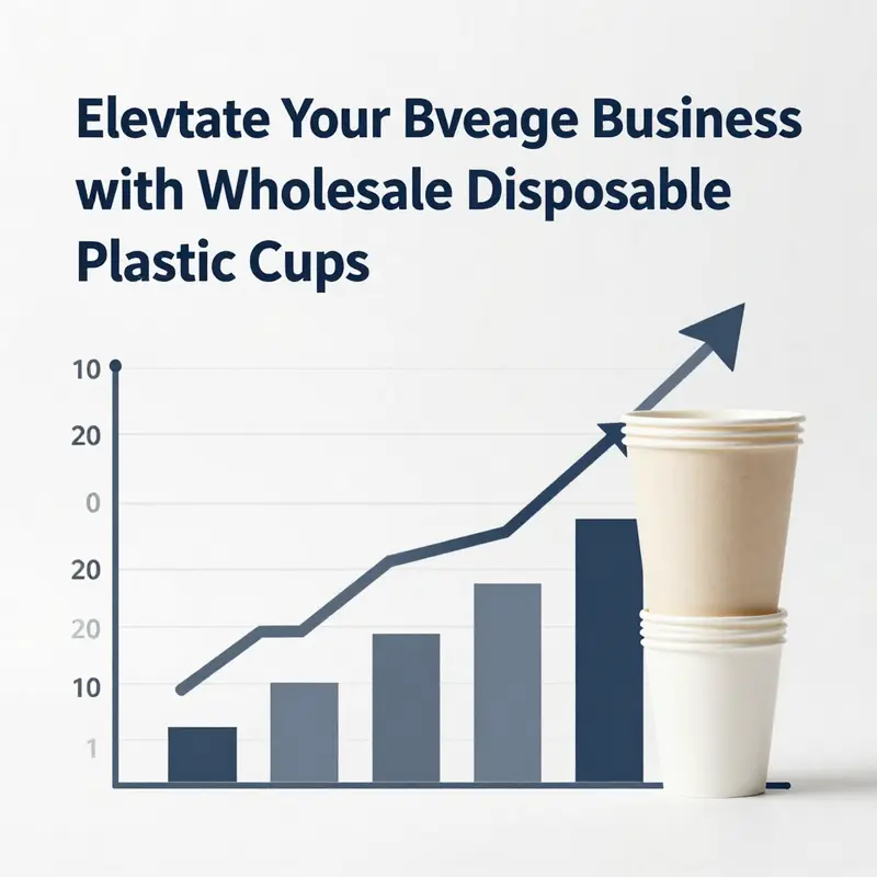 A vibrant market scene in the Philippines highlighting wholesale disposable plastic cups.