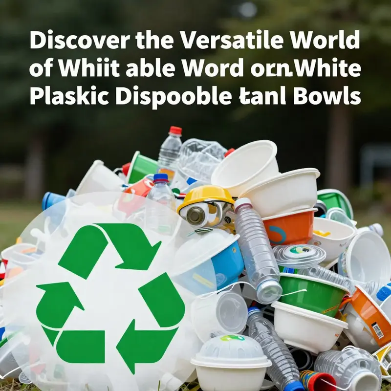 PP white disposable bowls are ideal for serving hot and cold dishes, demonstrating their versatility in food service.