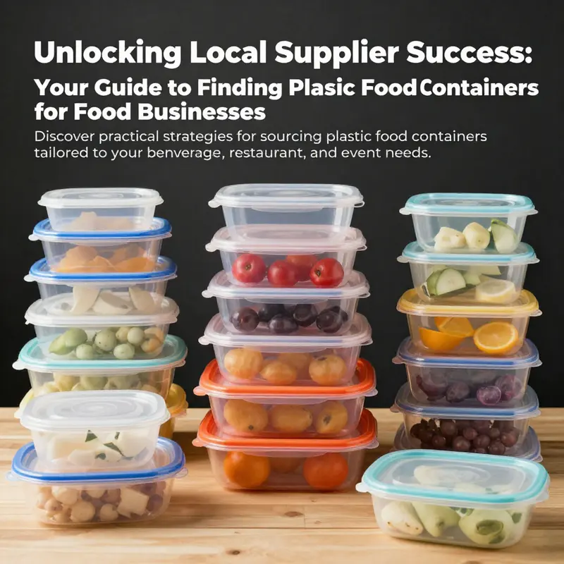 An assortment of colorful plastic food containers prepared for various culinary applications.