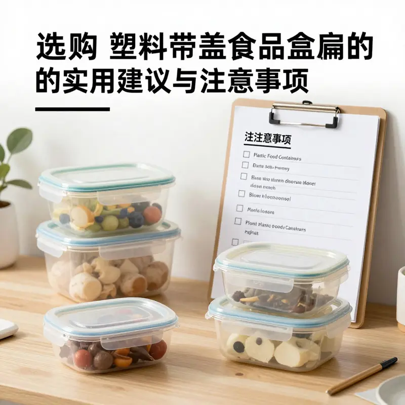 Polypropylene food containers highlighting their clarity and durability.