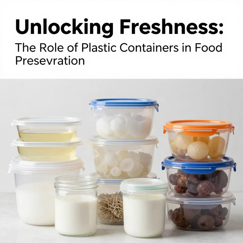 Sealed plastic container maintaining a low-oxygen environment for food freshness.