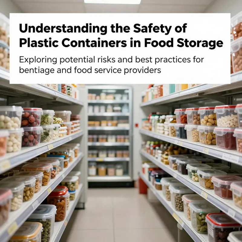 An organized food storage area displaying various safe containers for food storage.