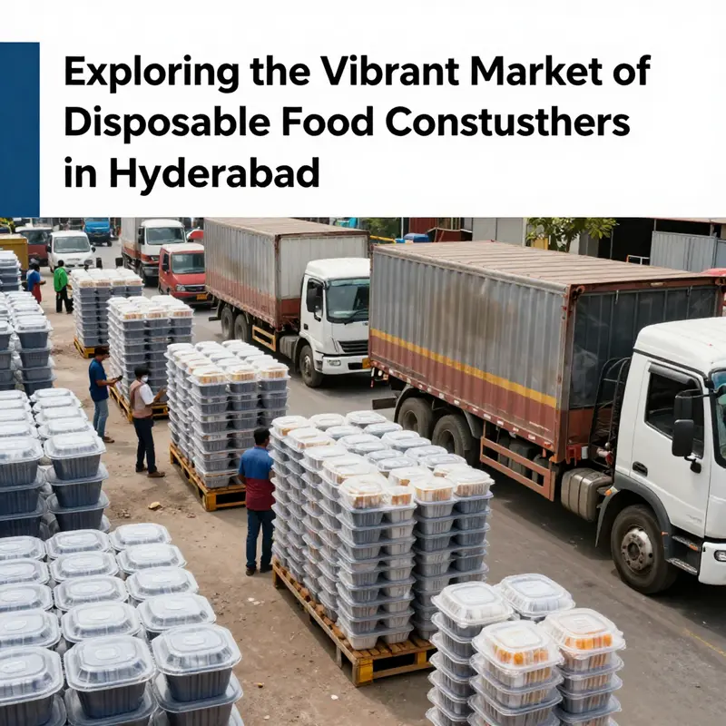 An overview of Hyderabad’s vibrant manufacturing hub for disposable food containers.