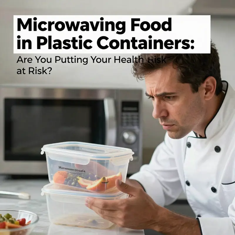 Understanding the health risks posed by microwaving food in plastic containers.