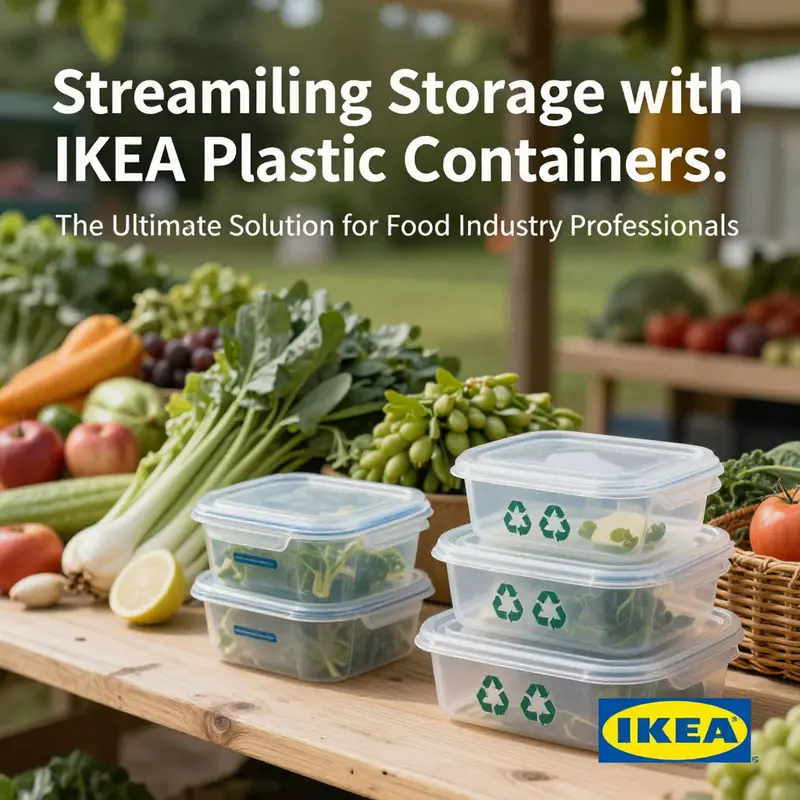 A diverse range of IKEA plastic containers displaying their versatility for various food storage needs.