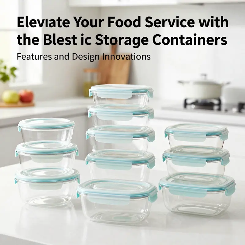 BPA-Free Tritan containers displaying fresh ingredients, illustrating their clarity and safety.