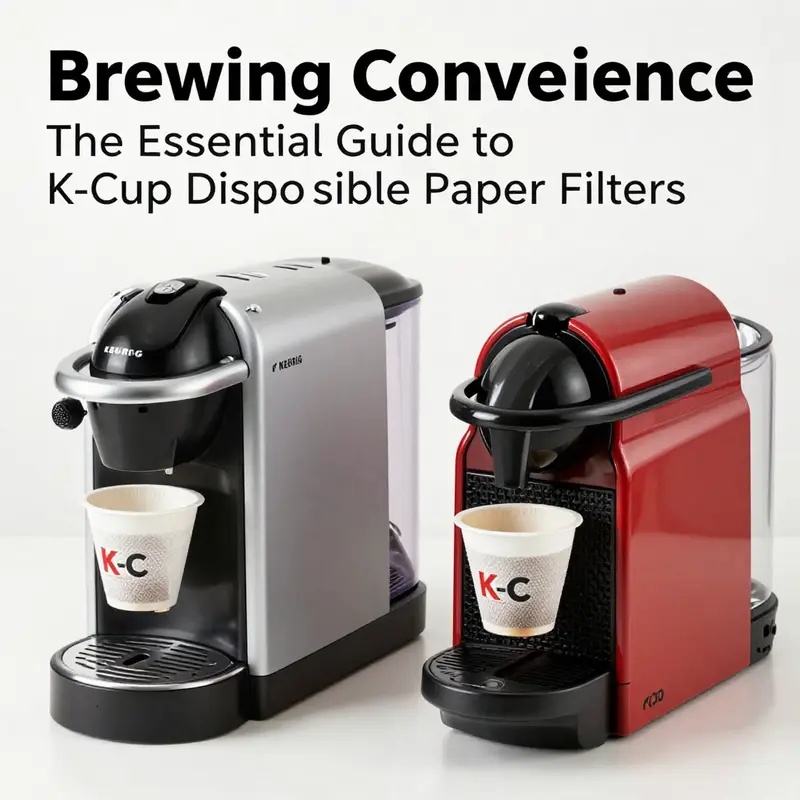 K-Cup disposable paper filters offer unmatched convenience and hygiene in brewing.