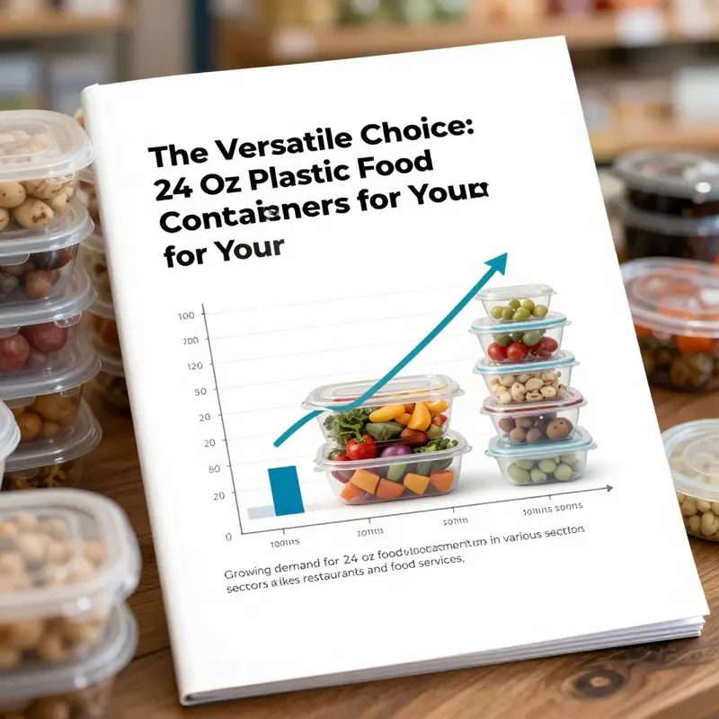 Different styles of 24 oz plastic food containers, highlighting their shapes and sealing mechanisms.