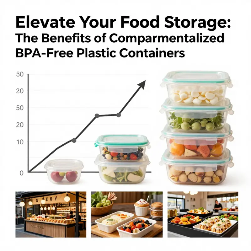 Key features of BPA-free containers that enhance organization and food safety.