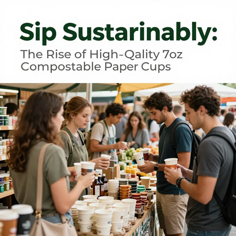 Understanding the materials that make high-quality compostable cups a sustainable choice.
