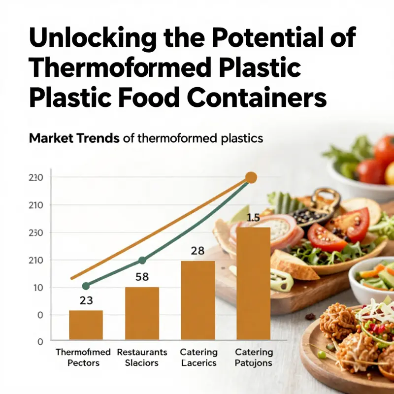 Versatile thermoformed plastic food containers filled with diverse food items.