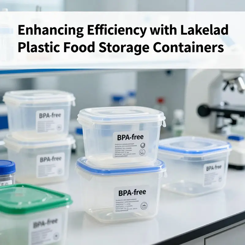 The durability of Lakeland containers shines in a bustling kitchen environment.
