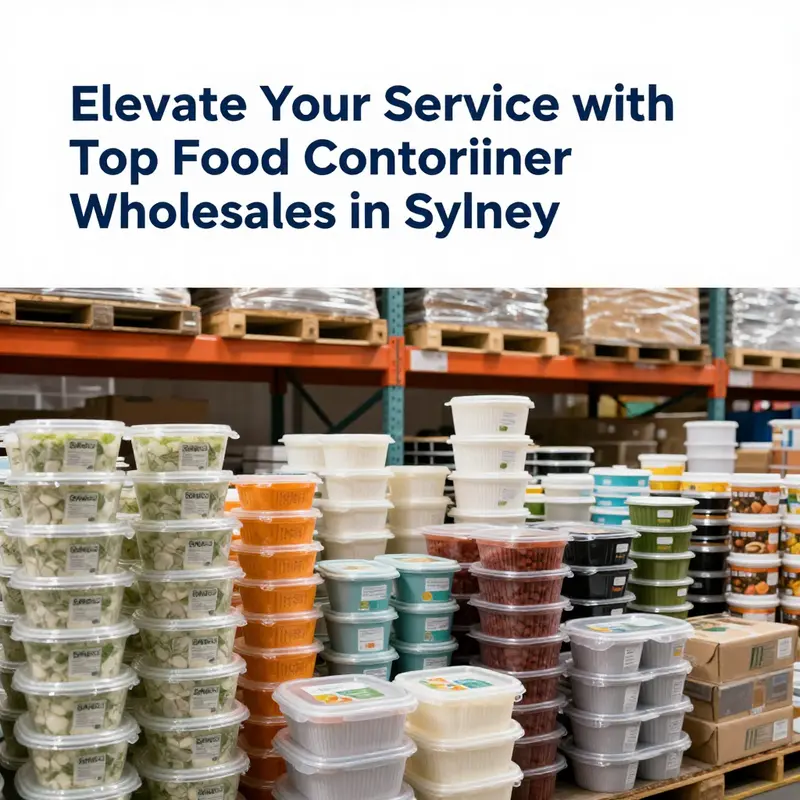 A glimpse into the organized operations of food container wholesaling in Sydney, highlighting the importance of quality and compliance.