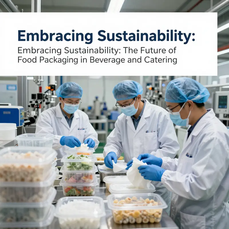 Innovative sustainable food containers in a vibrant café setting, showcasing bioplastic solutions.