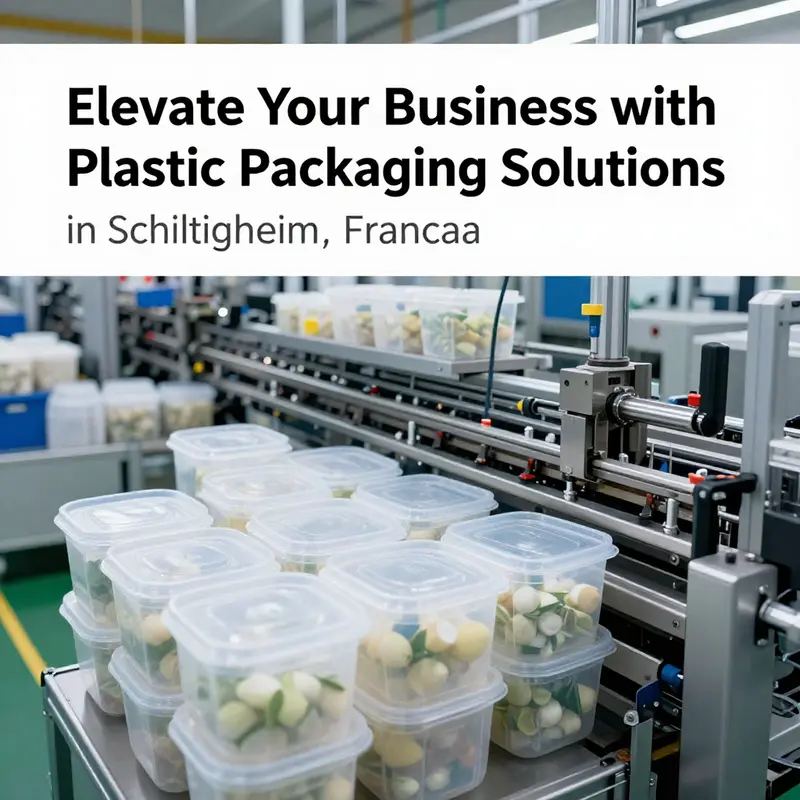 Vibrant vendors display a variety of foods in colorful plastic containers, highlighting the demand for packaging solutions.