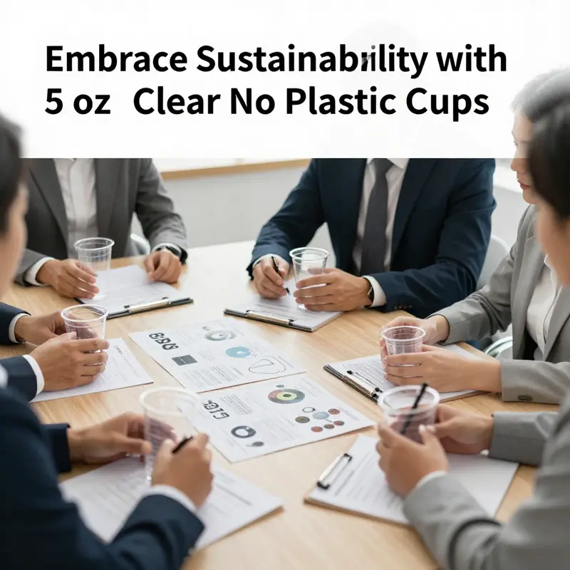 A selection of 5 oz clear PLA cups showcasing their vibrant contents.