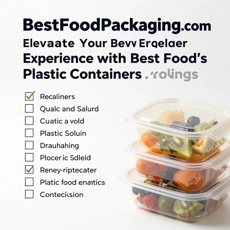 A range of high-quality plastic food containers showcasing the durability and clarity ideal for beverage services.