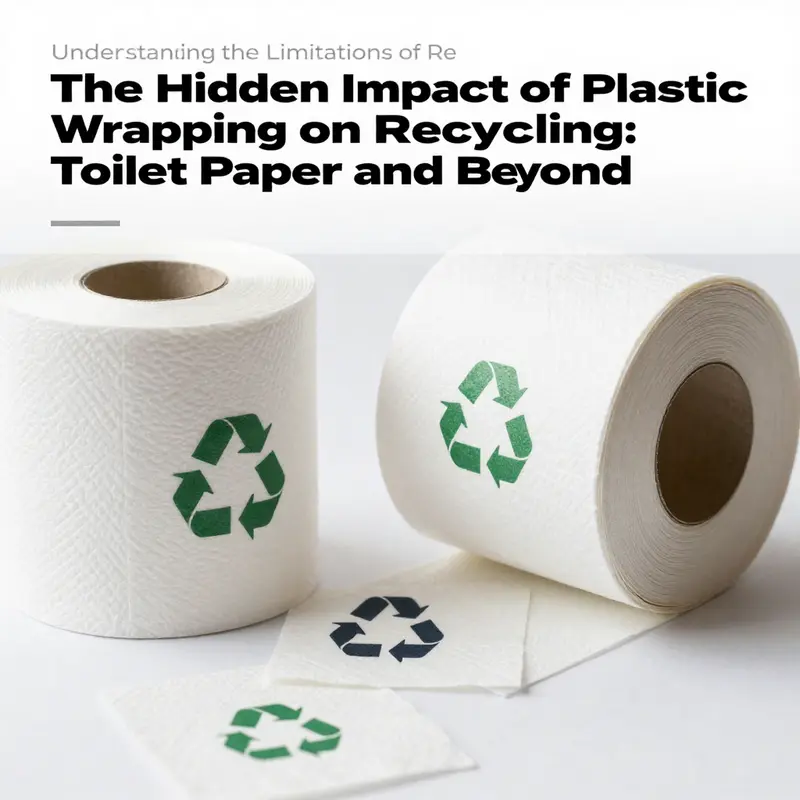 Plastic contamination in recycling systems poses serious challenges.