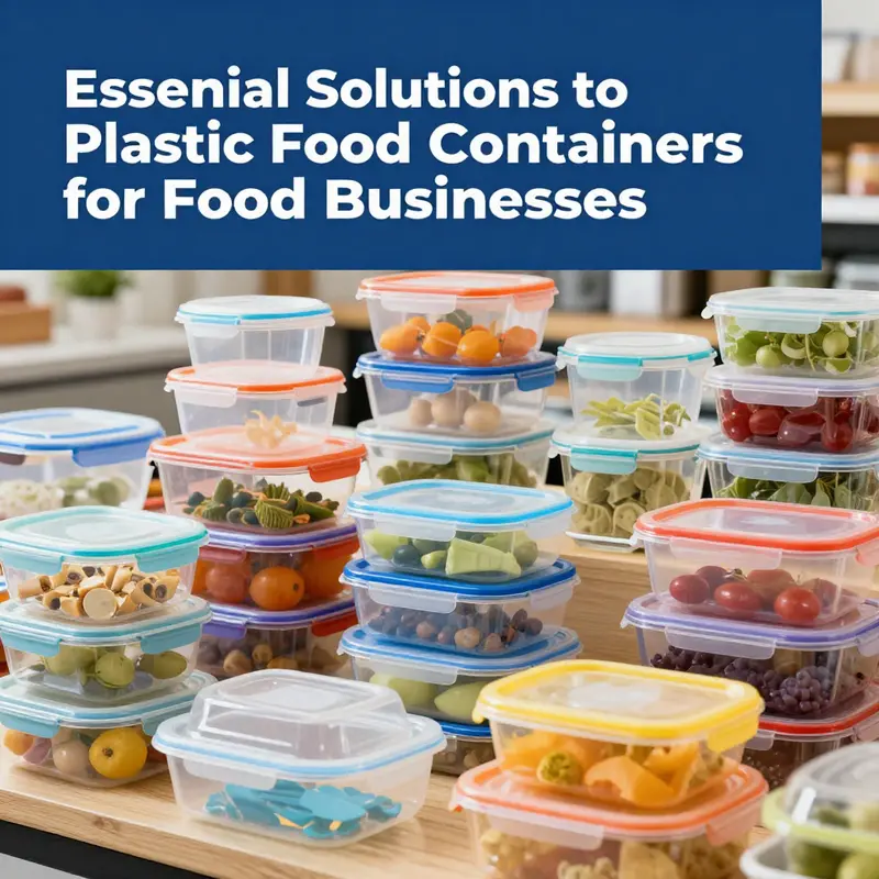 Explore a variety of plastic food containers available for bulk orders from wholesale suppliers.