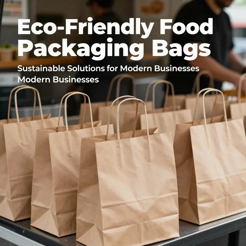 A variety of custom plastic eco-friendly sealing bags designed for efficient food packaging.