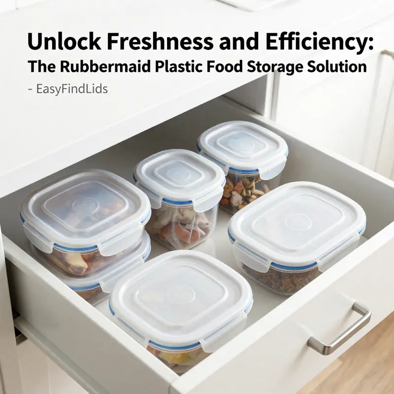 The Rubbermaid Brilliance containers boast an airtight design and modern aesthetics, perfect for preserving food freshness.