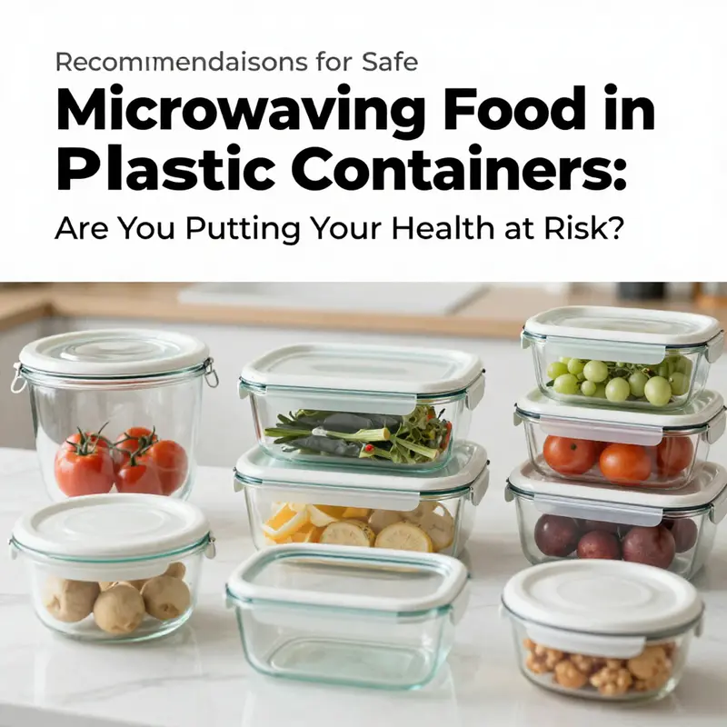 Understanding the health risks posed by microwaving food in plastic containers.
