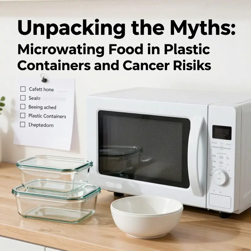 The rise of plastic containers in microwaving food amidst health considerations.